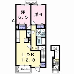 イジュ　ヴィアの物件間取画像